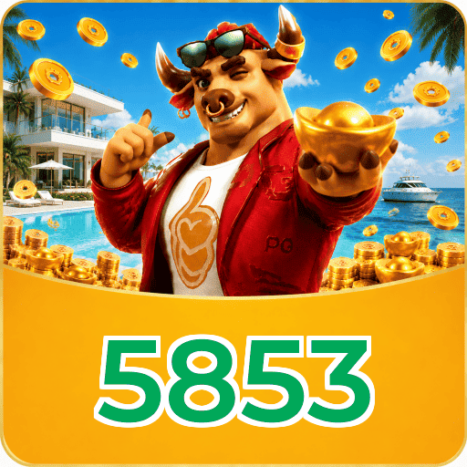5853 Slots Logo 2